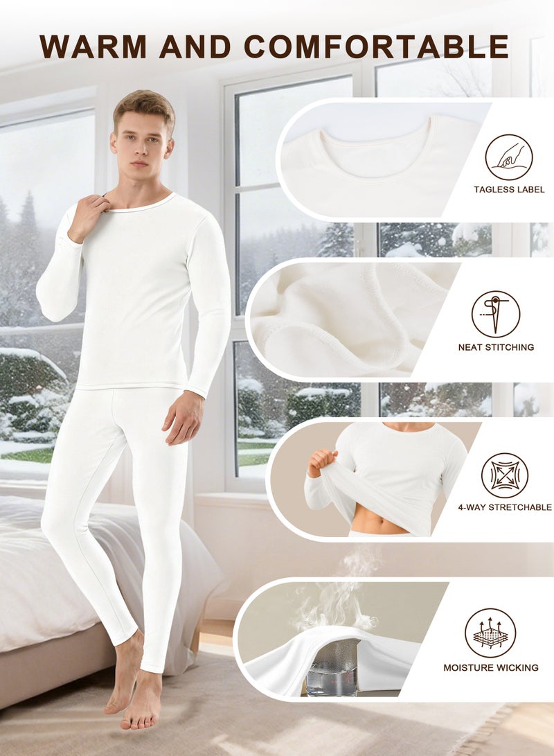 اكسيموس الملابس الداخلية الحرارية للرجال، ملابس الخريف، الطبقات الأساسية، الأعلى والسفلية للطقس البارد - Image 5